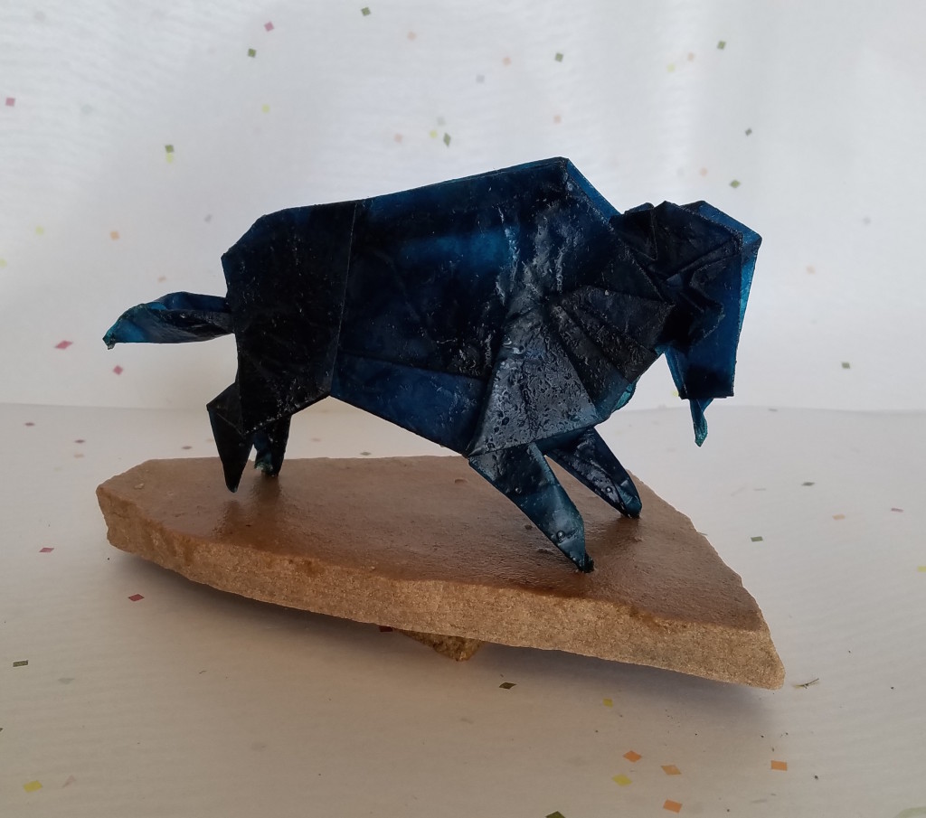 Washi Buffalo (night blue)
